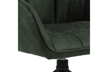 Harford Armstol Spindelben - Grøn/Mat Sort - Møbler - Stole & lænestole - Spisebordsstole & køkkenstole