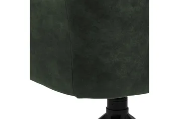 Harford Armstol Spindelben - Grøn/Mat Sort - Møbler - Stole & lænestole - Spisebordsstole & køkkenstole