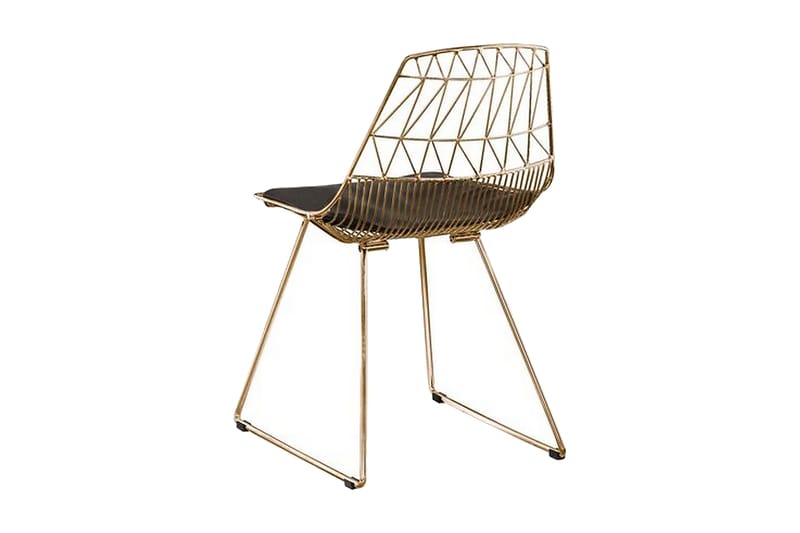 Harlan stolsæt til 2 stk - Guld - Møbler - Stole & lænestole - Spisebordsstole & køkkenstole