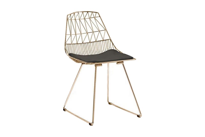 Harlan stolsæt til 2 stk, Guld