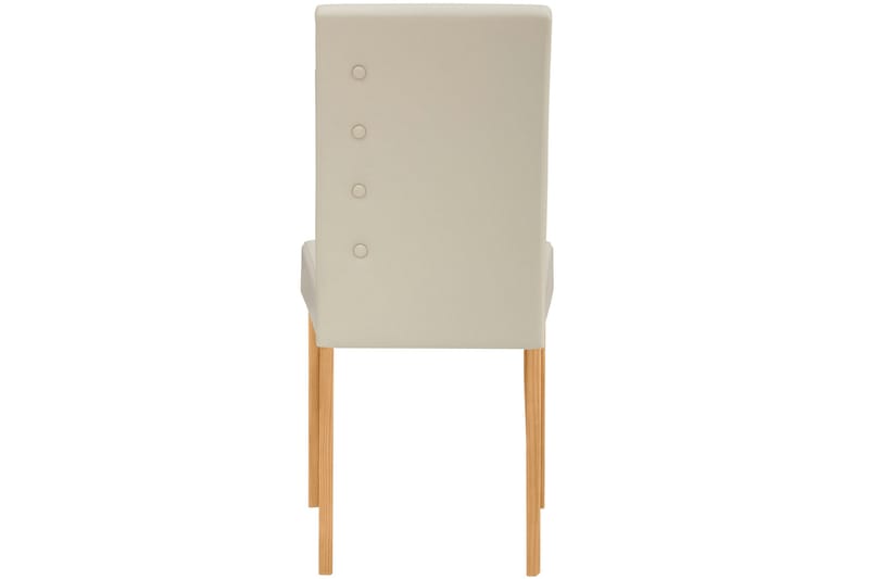 Hastevik Spisebordsstol - Cremehvid/Lyse Natur - Spisebordsstole & køkkenstole