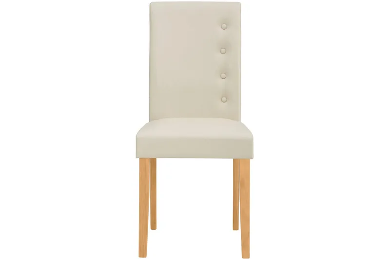 Hastevik Spisebordsstol - Cremehvid/Lyse Natur - Møbler - Stole & lænestole - Spisebordsstole & køkkenstole