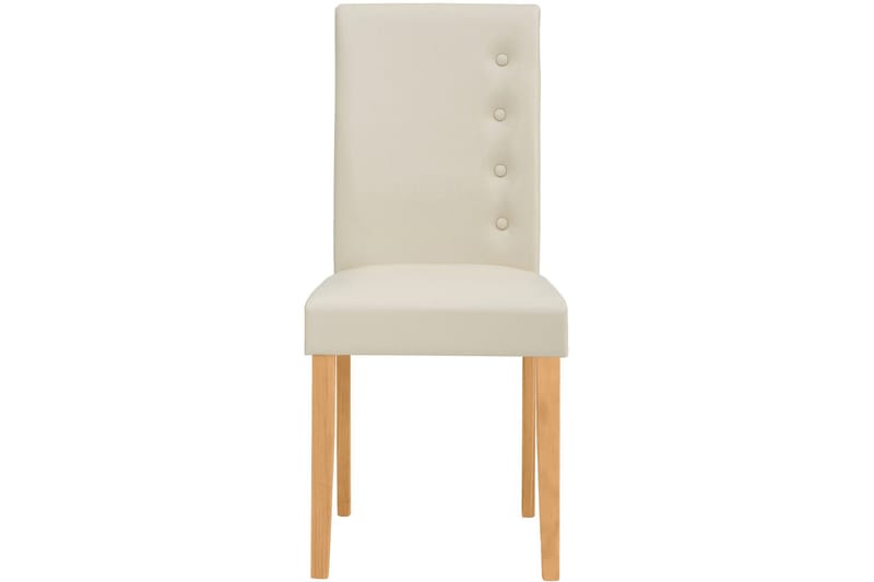 Hastevik Spisebordsstol - Cremehvid/Lyse Natur - Møbler - Stole & lænestole - Spisebordsstole & køkkenstole