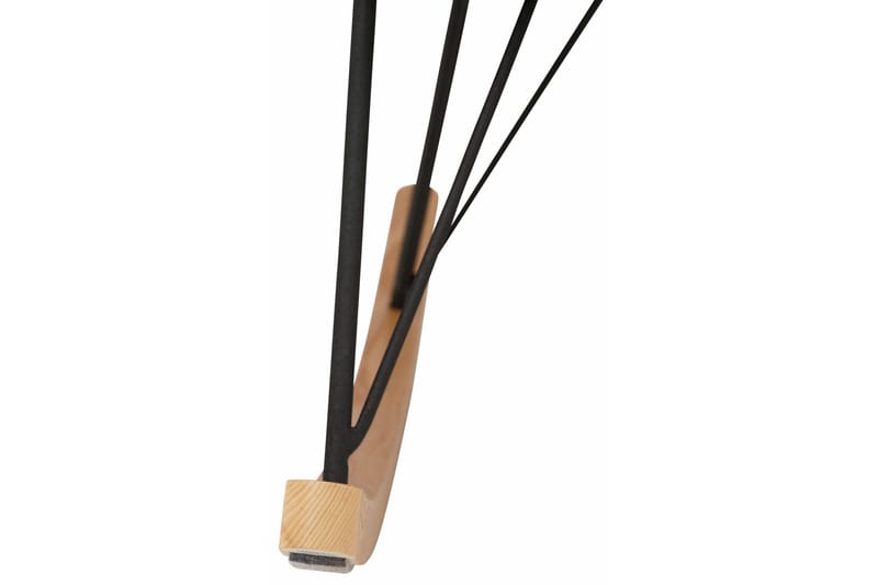 Hetton gyngestol kunstlæder - Grå - Møbler - Stole & lænestole - Gyngestol