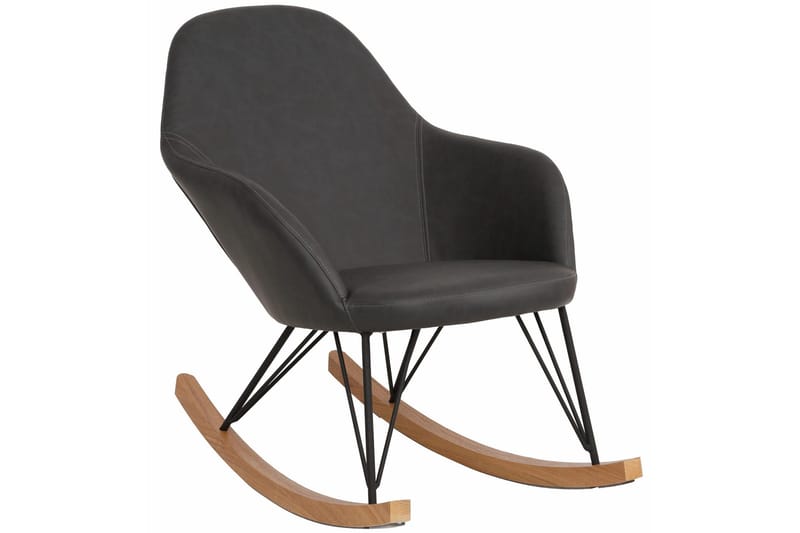 Hetton gyngestol kunstlæder, Grå