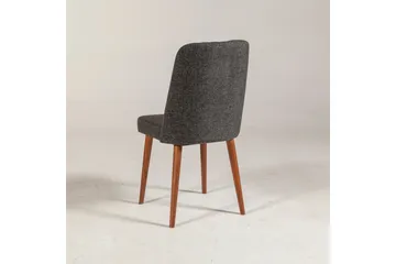Idehult Stol 85 cm - Valnød/Antracit - Møbler - Stole & lænestole - Spisebordsstole & køkkenstole