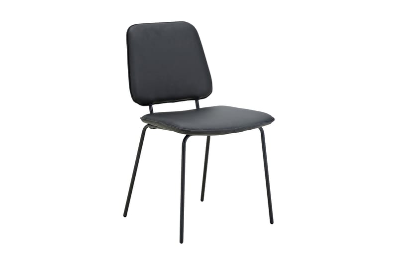 Idril Spisestole - Sort PU/Sort - Spisebordsstole & køkkenstole