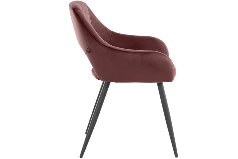 Kadirah Armstol - Rosa - Møbler - Stole & lænestole - Spisebordsstole & køkkenstole