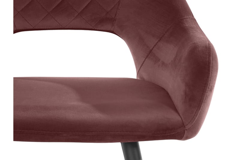 Kadirah Armstol - Rosa - Møbler - Stole & lænestole - Spisebordsstole & køkkenstole