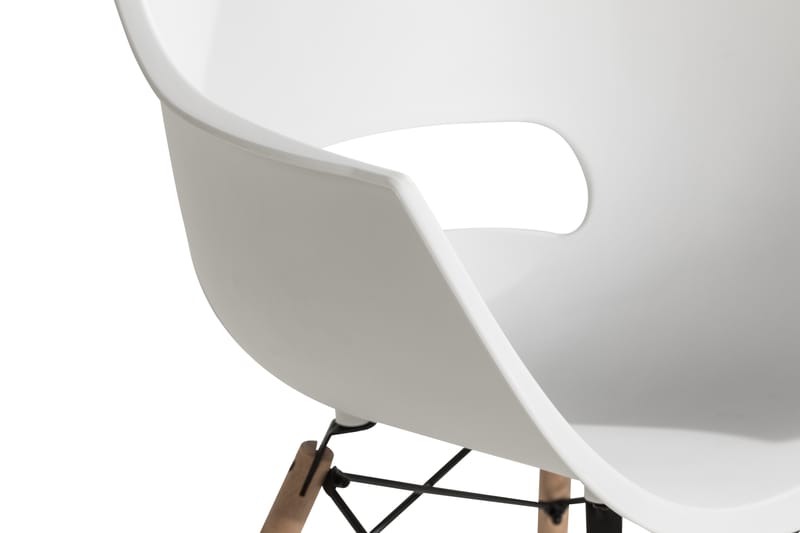 Kairo Spisebordsstol - Hvid/Eg - Spisebordsstole & køkkenstole - Armstole