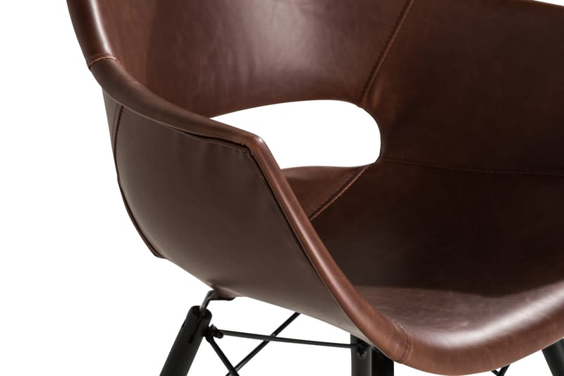 Kairo Spisebordsstol - Vintage Brun/Eg - Spisebordsstole & køkkenstole - Armstole