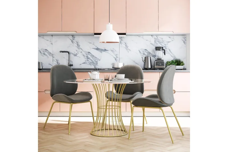Kaiti Spisebordsstol - Grå - Møbler - Stole & lænestole - Spisebordsstole & køkkenstole