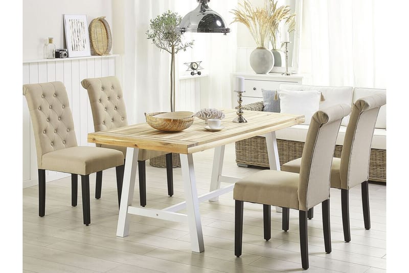 Kanva Stol 2 stk - Brungrå - Spisebordsstole & køkkenstole