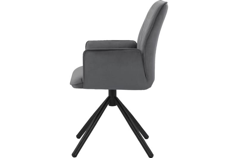 Kengaia Armstol - Antracit - Møbler - Stole & lænestole - Spisebordsstole & køkkenstole