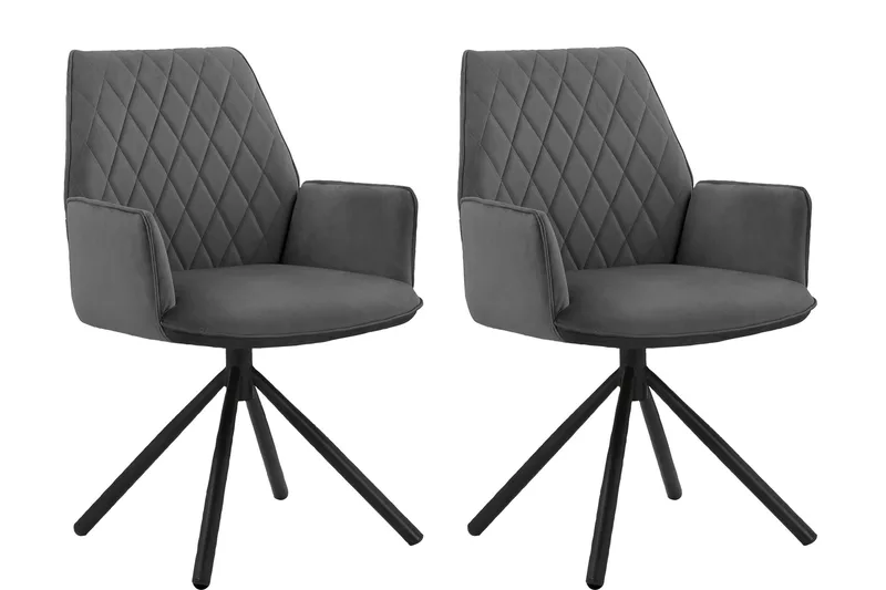 Kengaia Armstol - Antracit - Møbler - Stole & lænestole - Spisebordsstole & køkkenstole