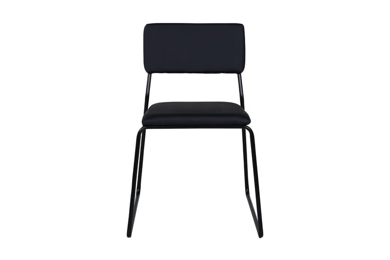 Kenth Spisebordsstol - Kunstlæder/Sort - Spisebordsstole & køkkenstole