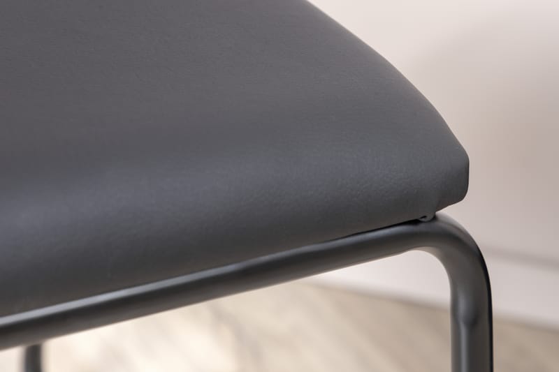 Kenth Spisebordsstol - Kunstlæder/Sort - Spisebordsstole & køkkenstole