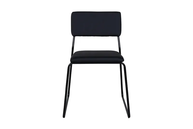 Kenth Spisebordsstol - Svart/Svart - Møbler - Stole & lænestole - Spisebordsstole & køkkenstole