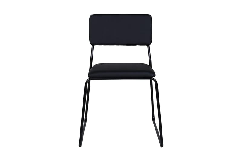 Kenth Spisebordsstol - Svart/Svart - Møbler - Stole & lænestole - Spisebordsstole & køkkenstole