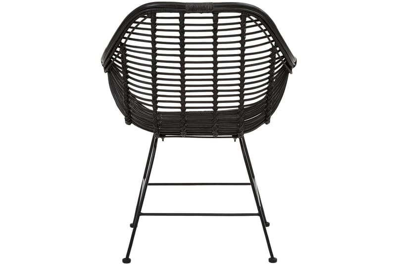Krampa Armstol - Sort - Møbler - Stole & lænestole - Spisebordsstole & køkkenstole