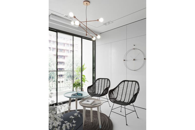 Krampa Armstol - Sort - Møbler - Stole & lænestole - Spisebordsstole & køkkenstole