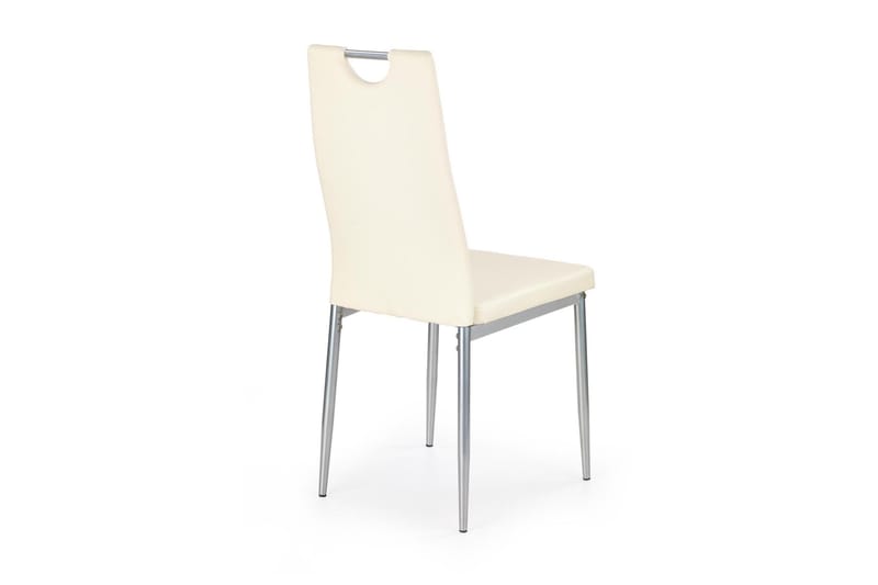 Lacie Spisebordstol Kunstlæder - Hvid - Spisebordsstole & køkkenstole