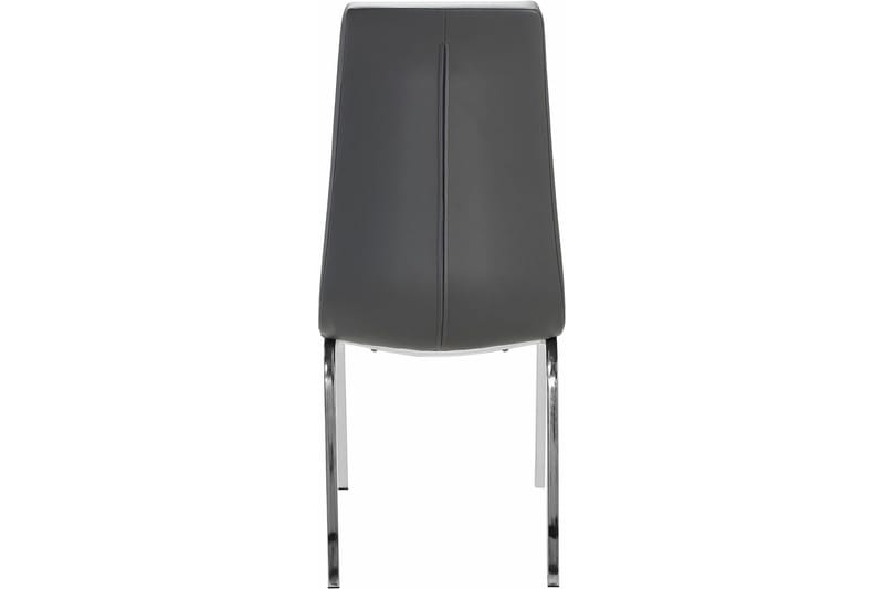 Laima spisebordsstol kunstlæder 2 stk. - Grå - Møbler - Stole & lænestole - Spisebordsstole & køkkenstole