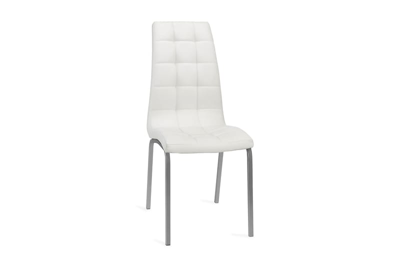 Laima spisebordsstol kunstlæder 2 stk. - hvid - Spisebordsstole & køkkenstole