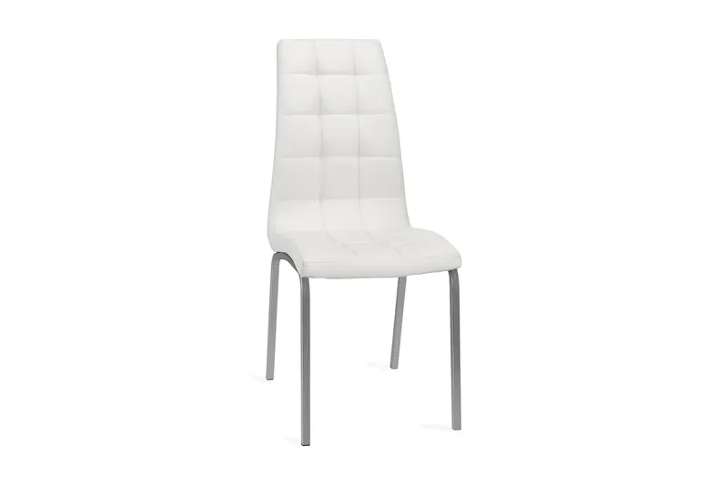 Laima spisebordsstol kunstlæder 2 stk., hvid