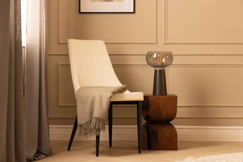 Leone Spisestol - Sort/Beige - Møbler - Stole & lænestole - Spisebordsstole & køkkenstole