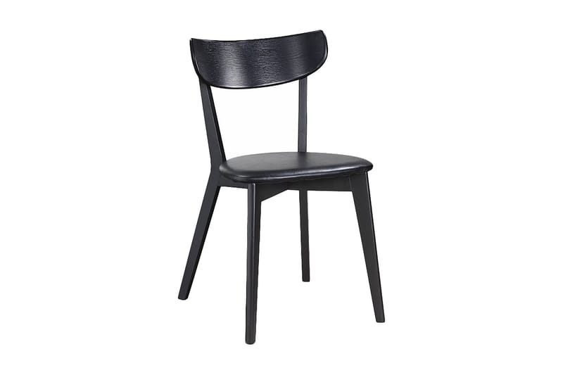 Lexa Spisebordsstol Kunstlæder - Sort - Spisebordsstole & køkkenstole