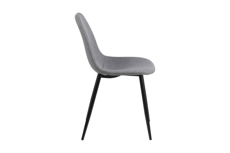 Lilyra Køkkenstol - Grå/Sort - Spisebordsstole & køkkenstole
