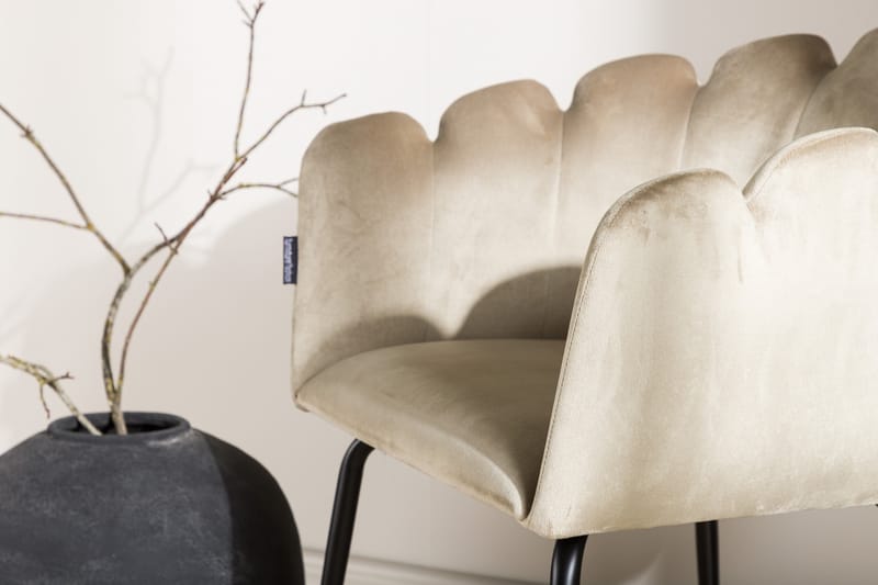 Limhamn Armstol - Beige - Møbler - Stole & lænestole - Spisebordsstole & køkkenstole