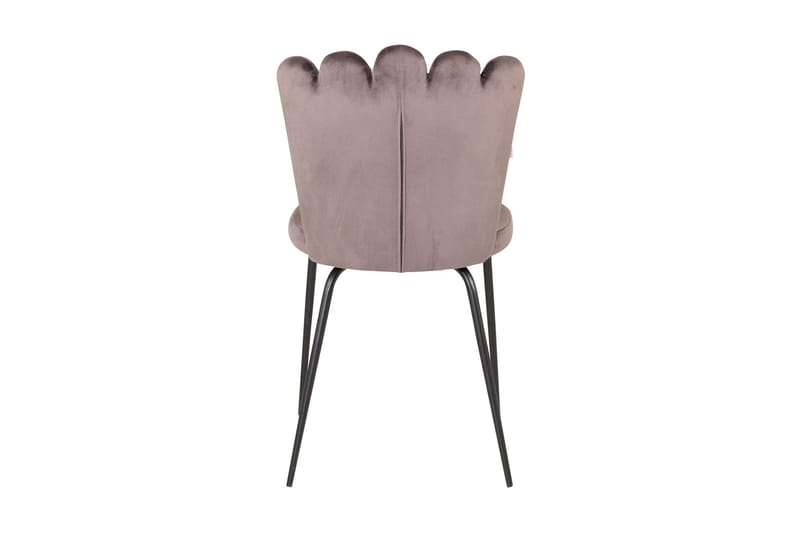 Limhamn Armstol Velour - Grå - Møbler - Stole & lænestole - Spisebordsstole & køkkenstole
