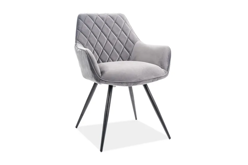 Linsea Armstol, Velour/Grå