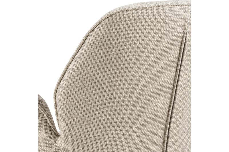 Lipie Spisebordsstol i Bouclé med Metalben - Lysebeige - Møbler - Stole & lænestole - Spisebordsstole & køkkenstole