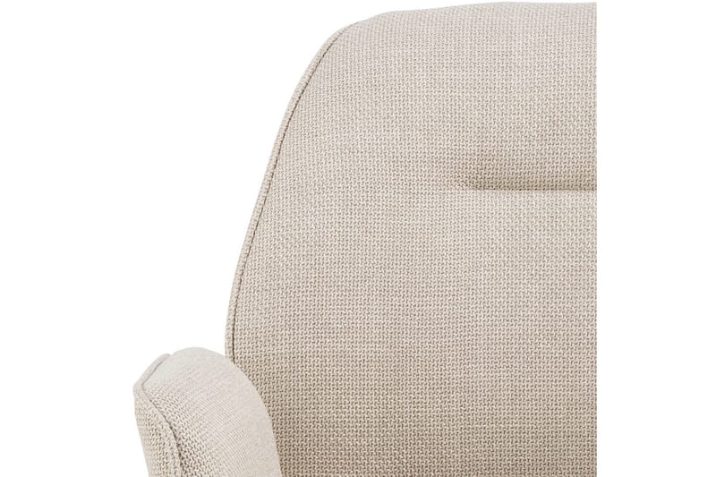 Lipie Spisebordsstol i Bouclé med Metalben - Lysebeige - Møbler - Stole & lænestole - Spisebordsstole & køkkenstole