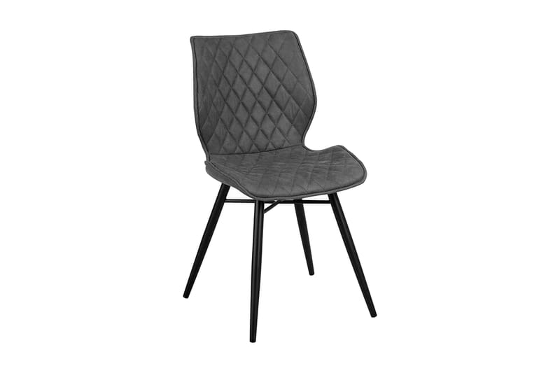 Lisle stolsæt ca. 2 stk - Grå - Spisebordsstole & køkkenstole