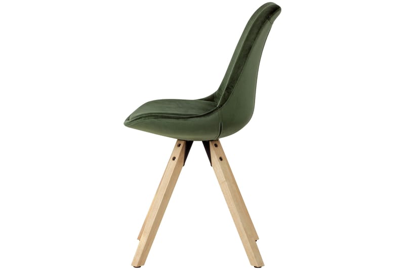 Logie Spisebordsstol 2-stk - Grøn - Spisebordsstole & køkkenstole