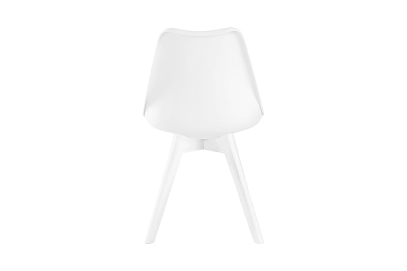 Lovi Spisebordsstol 2-pak Kunstlæder - Hvid/Hvid - Spisebordsstole & køkkenstole