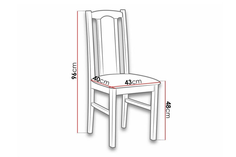 Lufti Matstol Black/Wood - Møbler - Stole & lænestole - Spisebordsstole & køkkenstole