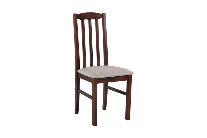 Lutfi Spisebordsstol - Lysegrå/Mørk træ - Spisebordsstole & køkkenstole