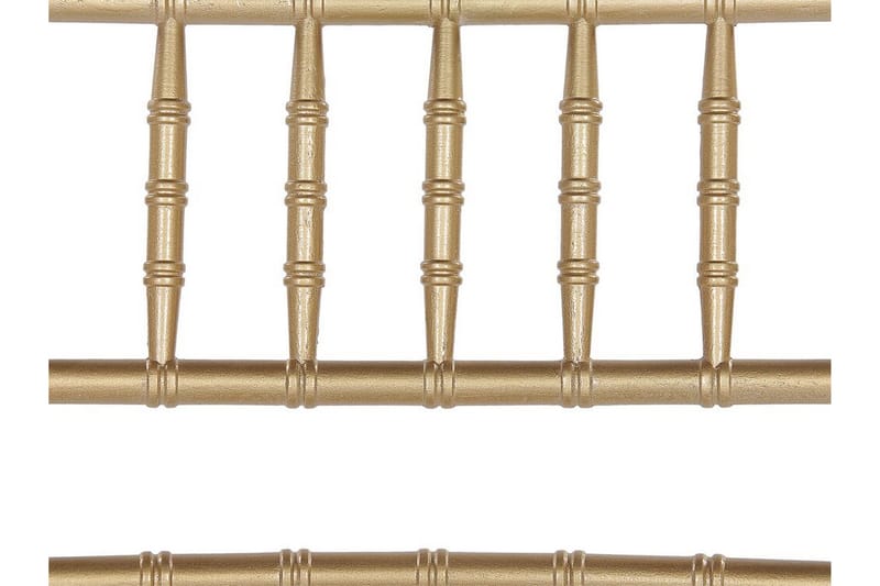 Mahone Spisebordsstol Sammenfoldelig 4stk - Guld - Møbler - Stole & lænestole - Spisebordsstole & køkkenstole