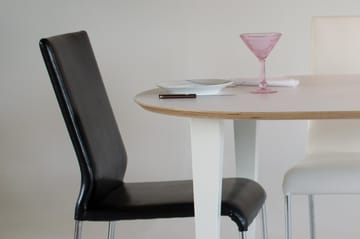 Malus Spisebordsstol Kunstlæder - Sort/Krom - Møbler - Stole & lænestole - Spisebordsstole & køkkenstole