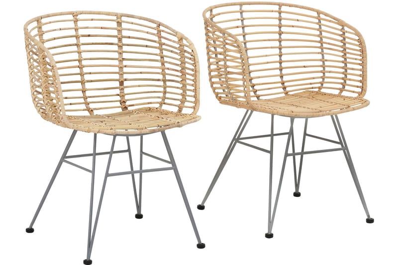 Marlee Armstol - Natur - Møbler - Stole & lænestole - Spisebordsstole & køkkenstole
