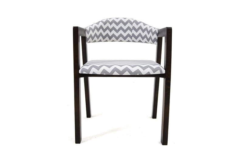 Massive Design lænestol - Grå / hvid - Spisebordsstole & køkkenstole - Armstole
