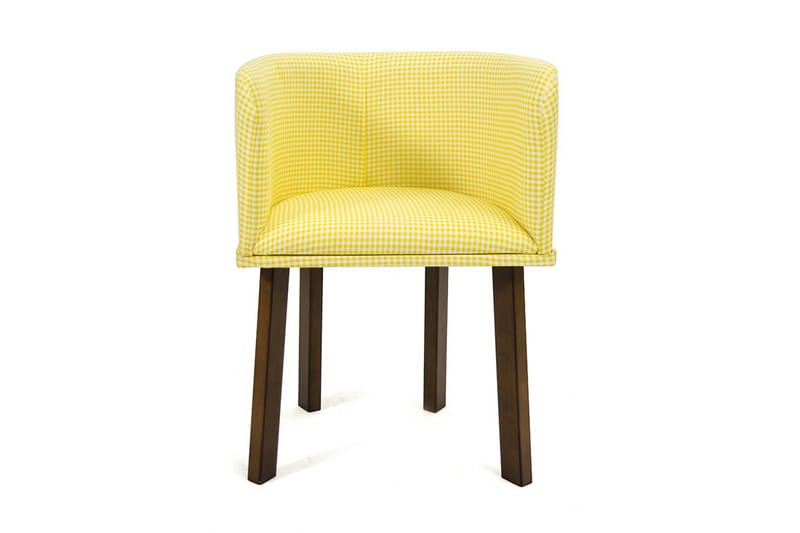Massive designstole - Træ / gul - Spisebordsstole & køkkenstole - Armstole