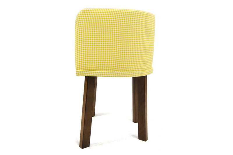 Massive designstole - Træ / gul - Spisebordsstole & køkkenstole - Armstole