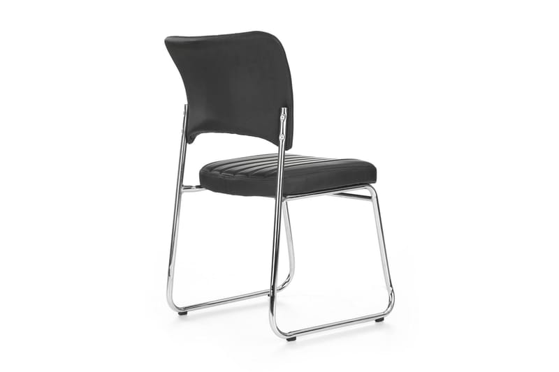 Maverick Spisebordstol Kunstlæder - Sort - Spisebordsstole & køkkenstole