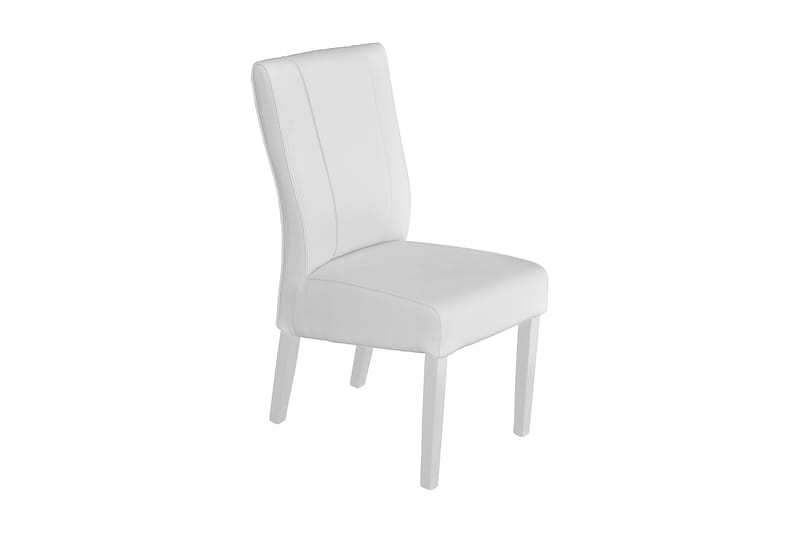 Mella Spisebordsstol Kunstlæder - Hvid - Spisebordsstole & køkkenstole